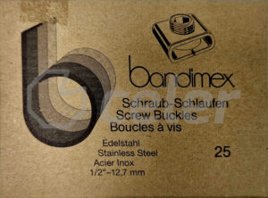 zapinka wielokrotnego użytku Bandimex S724 12,7mm x 25szt.